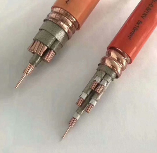 YTTW-0.6/1kV 銅芯軋紋銅護(hù)套無機(jī)礦物絕緣電纜